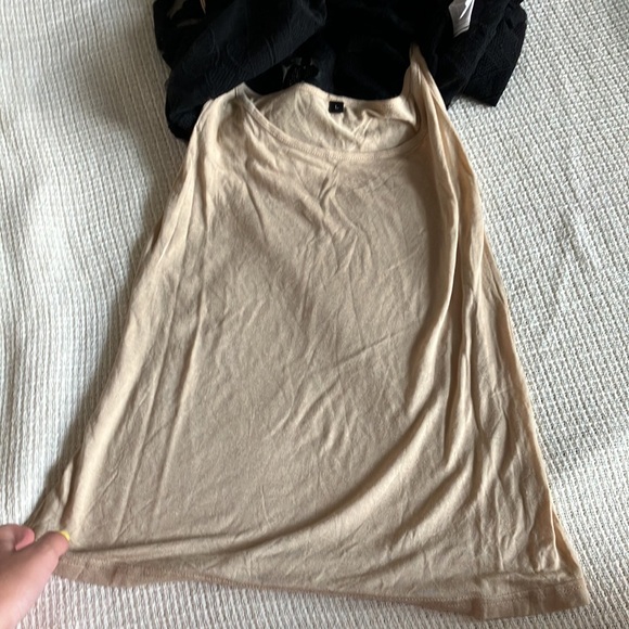 Desigual floral tank with tan tank under! - Picture 4 of 7